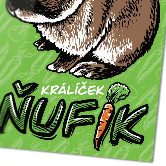 Plakát Králík Ňufík