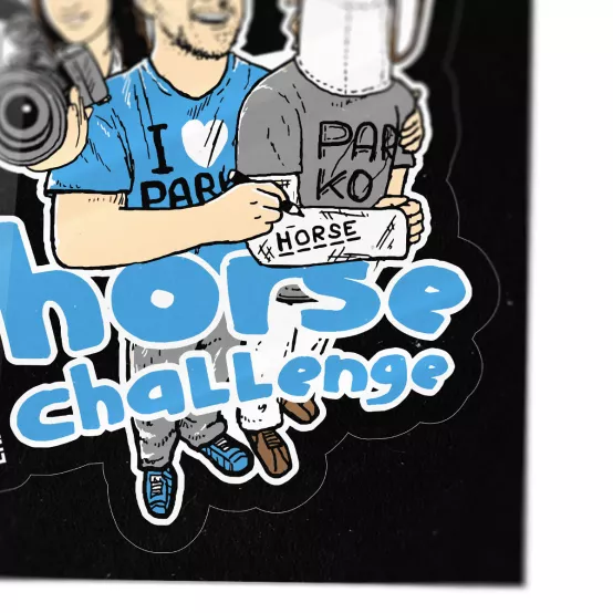 Samolepka Horse Challenge