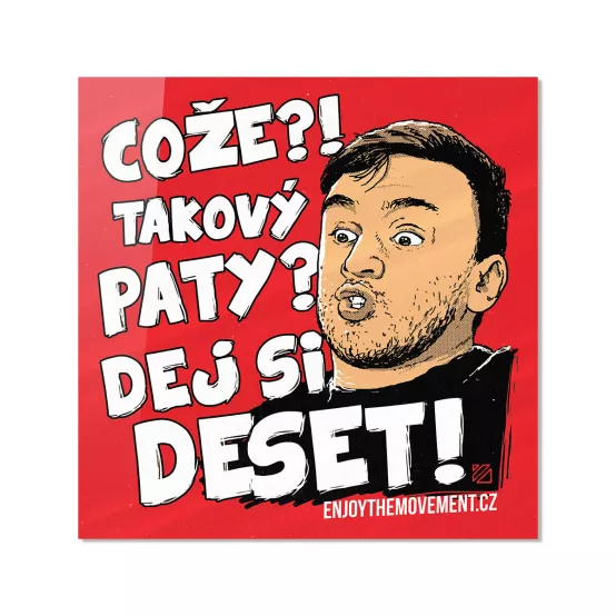 Samolepka Takový Paty