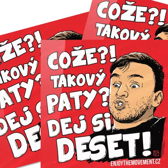 Samolepka Takový Paty