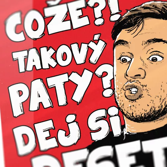 Samolepka Takový Paty