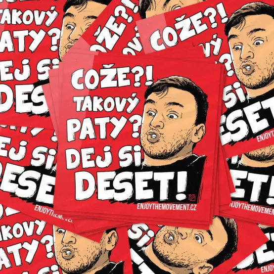 Samolepka Takový Paty