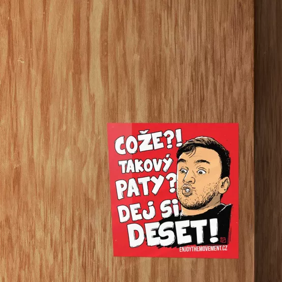 Samolepka Takový Paty