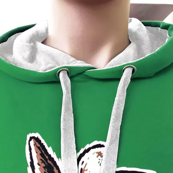 Mikina Králík Ňufík Green