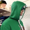 Mikina Králík Ňufík Green