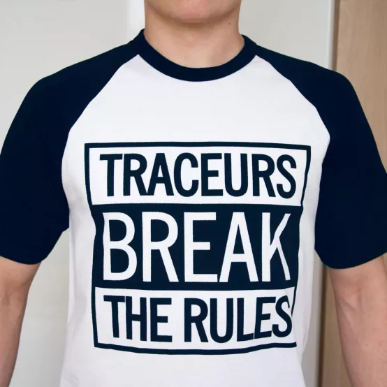 Tričko Break the Rules Tmavě modré