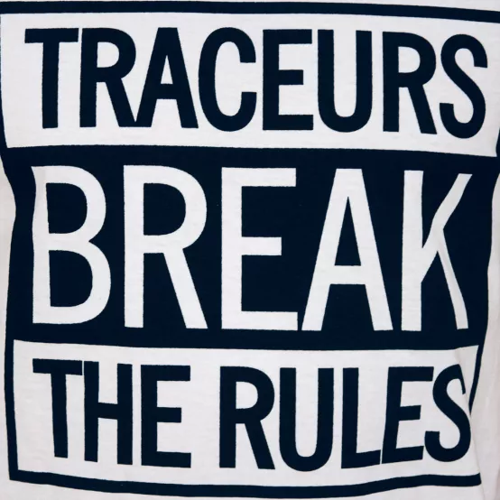 Tričko Break the Rules Tmavě modré