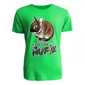 Tričko pro parkour Králík Ňufík Green