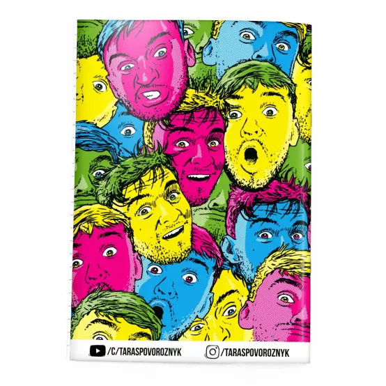 Sešit A5 Tary Color Faces