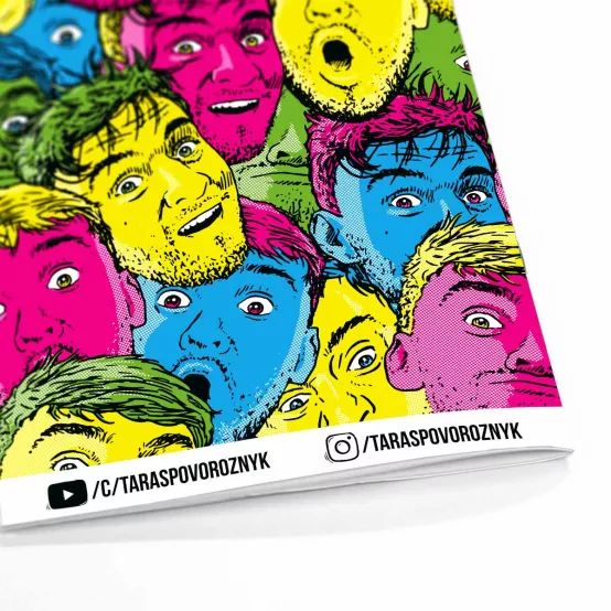 Sešit A5 Tary Color Faces