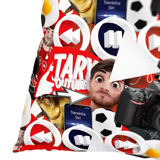 Polštář 3D YouTuber Tary