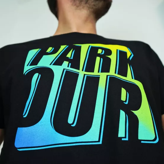 Tričko Color PARKOUR Black