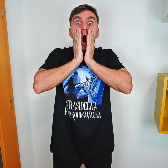 Tričko Strašidelná Prozkoumávačka