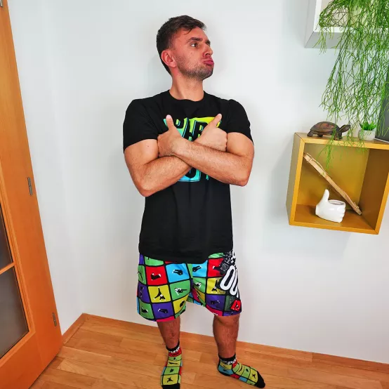 Kraťasy 3D Color Tricks