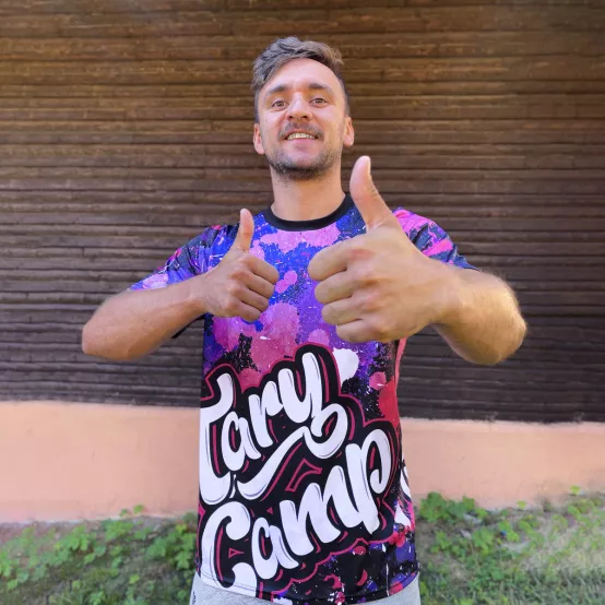 Tričko Tary Camp 3D