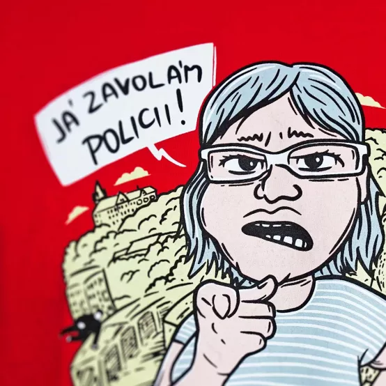 Tričko Bába z Teplic