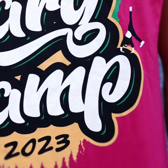 Tričko Tary Camp 2023 Růžové
