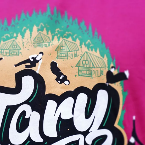 Tričko Tary Camp 2023 Růžové