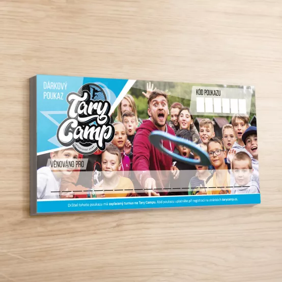 Dárkový poukaz Tary Camp