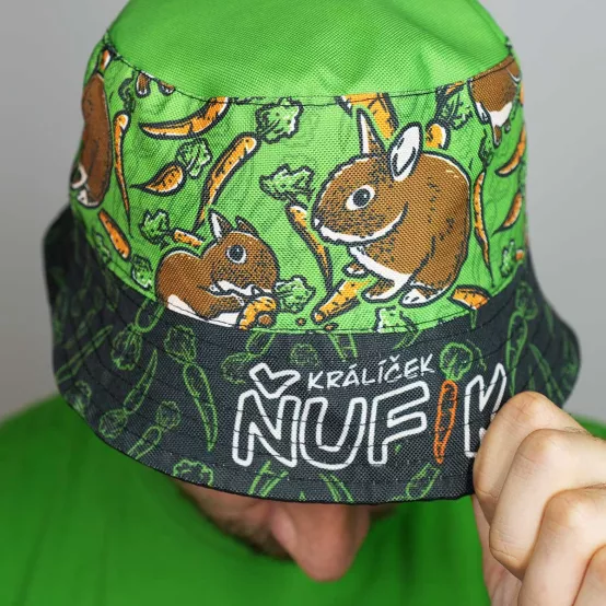 Klobouček Králík Ňufík dětský