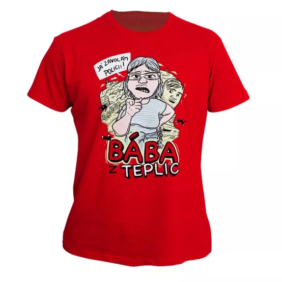 Tričko Bába z Teplic