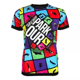 Tričko pro parkour Color Tricks