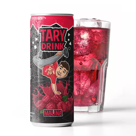 Tary Drink Malina 250ml – Karton (24 ks)