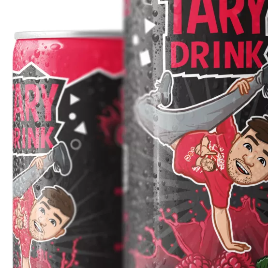 Tary Drink Malina 250ml – Karton (24 ks)