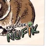 Samolepka Králík Ňufík