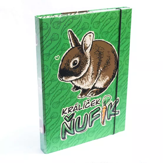 Box na sešity A4 Ňufík Mrkvičky