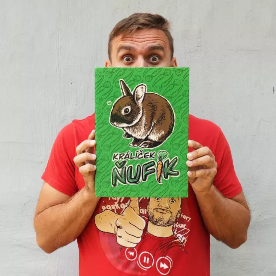 Box na sešity A4 Ňufík Mrkvičky