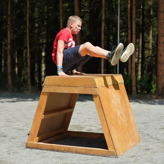 Set 4 Vault boxes, překážka na parkour (použité)