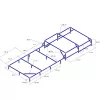 Low Rail box, překážka na parkour (použité)