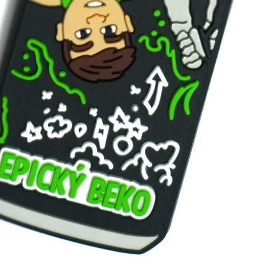 Přívěsek na klíče Plechovka Tary Drink Epický beko