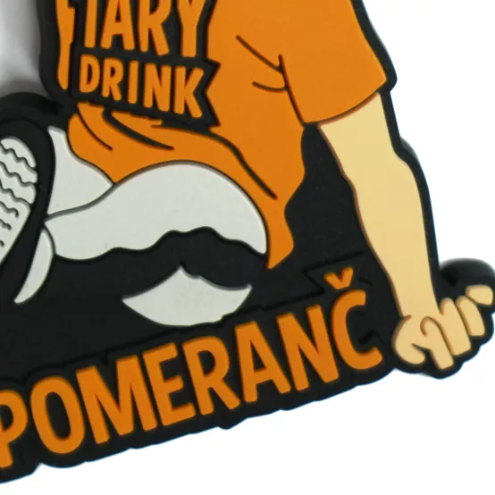Přívěsek na klíče Postavička Tary Drink Pomeranč