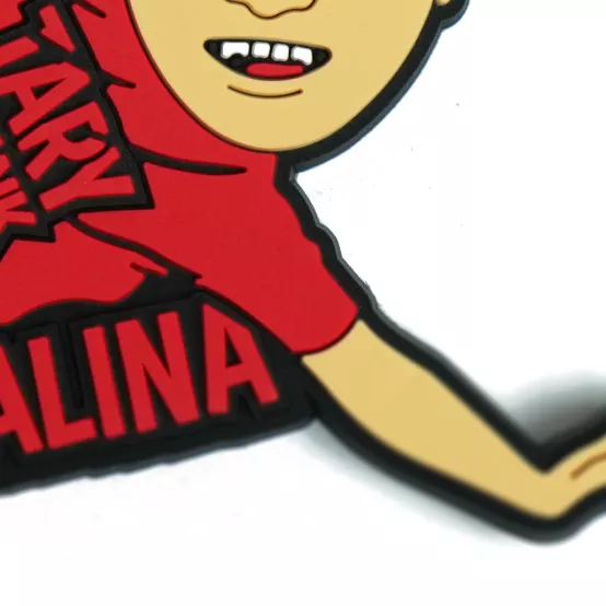 Přívěsek na klíče Postavička Tary Drink Malina