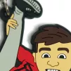 Přívěsek na klíče Postavička Tary Drink Malina