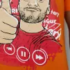 Tričko Tary Povoroznyk Orange