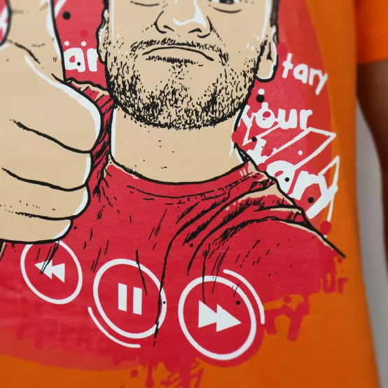 Tričko Tary Povoroznyk Orange