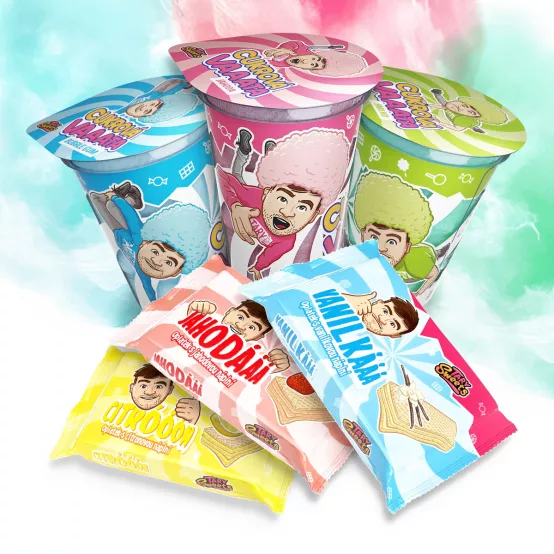 Cukrová Vata Tary Sweets, Jahoda 20g