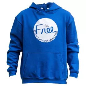 Mikina pro parkour Be Free Blue