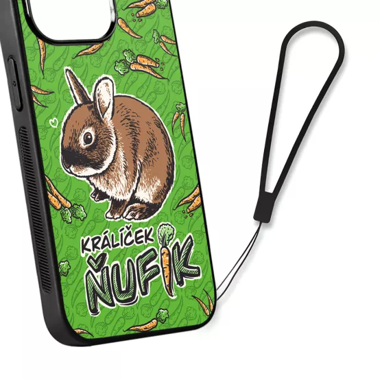 Kryt na mobil Králík Ňufík Zelený