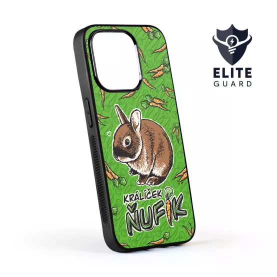 Kryt na mobil Králík Ňufík Zelený