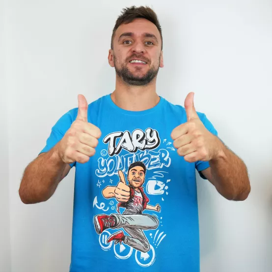 Tričko Tary Jumping Blue