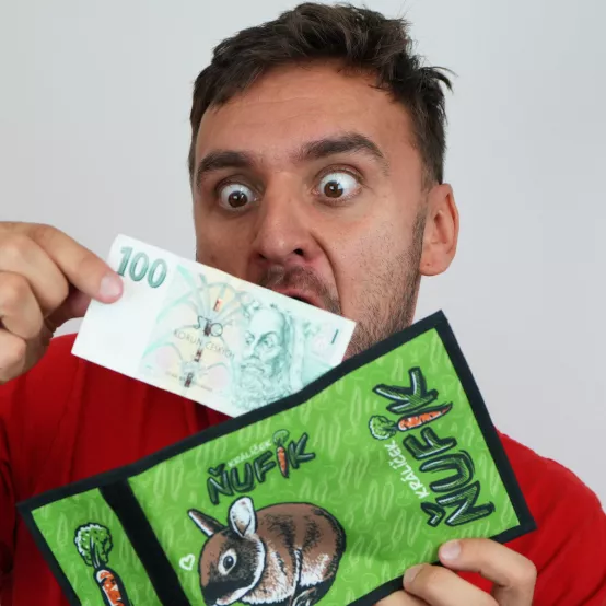 Peněženka Králík Ňufík