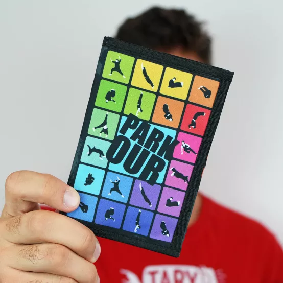 Peněženka Parkour Color Tricks