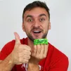 Náramek Králík Ňufík Zelený