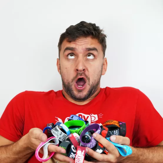 Sada 3 Dětských Náramků Rainbow