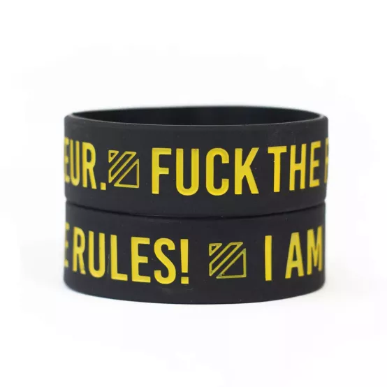 Náramek Fu*k the Rules