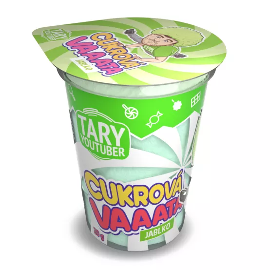 Cukrová Vata Tary Sweets, Jablko 20g